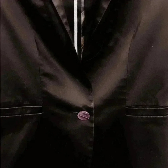 Ted Baker classic trendy stylish one button black Long sleeve casual blazer 1 - Picture 4 of 6